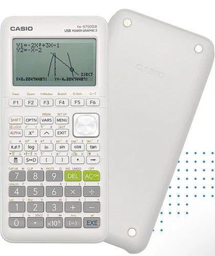 Casio fx-9750GIII-WE Graphing Calculator with Python - White Brand New
