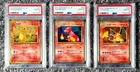 PSA 10 Charizard 003/032 Sequential Set Japanese Classic CLL Foil Holo 001 002