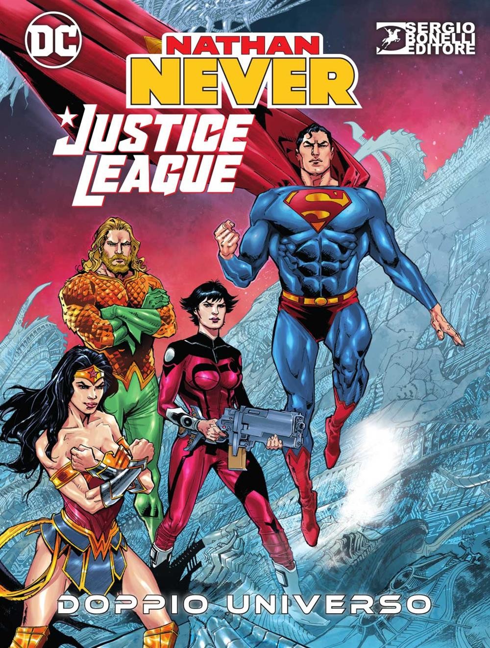 Nathan never / justice league #0 (cover 2) - Medda Michele, Vigna Bepi