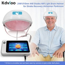 Upgraded 810nm 24W NIR Brain Helmet 448 Diodes for Neurological Health Support