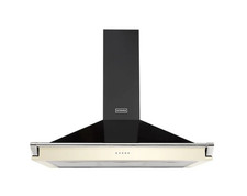 Image of Stoves 444410244 S900 90cm Chimney Cooker Hood RICHMOND CHIM RAIL CC Cream NEW