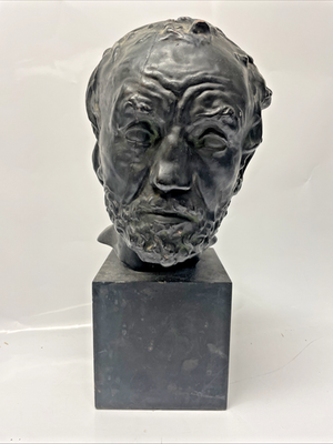 Large reproduction man with broken nose Rodin - repaired | eBay