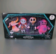Disney The Nightmare Before Christmas Large Plush Collector Box Set of 4 NEW NIB
