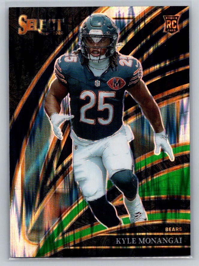 Kyle Monangai Panini Select #274 Black/Green Shock