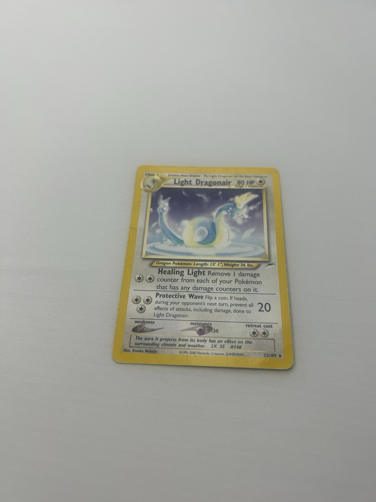 The Pokémon Company Light Dragonair 22/105 Neo Destiny Rare Regular Eng 2000
