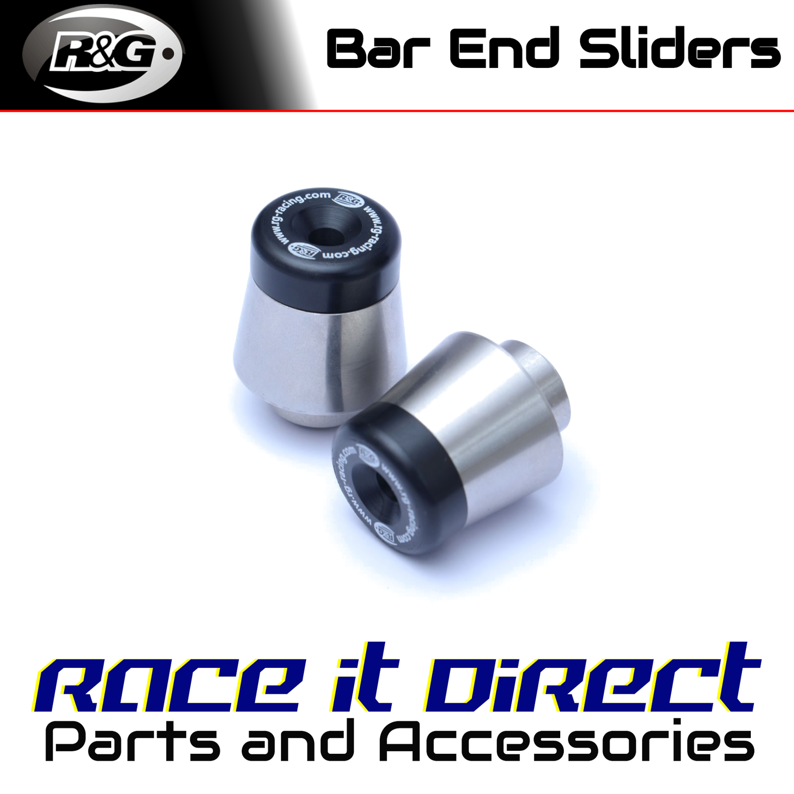 R&G - BE0077BK - Bar End Sliders