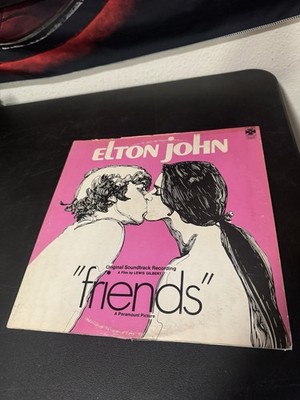 ELTON JOHN FRIENDS SOUNDTRACK (VG+) PAS-6004 LP VINYL RECORD
