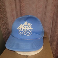 Vintage Maui 88 Foam Trucker Hat Ballcap