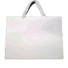 Kraft Paper Bags Party Shopping Gift Bags w/ Handles (White)