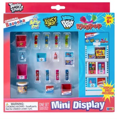 Miniature Candy Display Teeny Tinies Food Playset Dollhouse Mini 1/6 Scale 