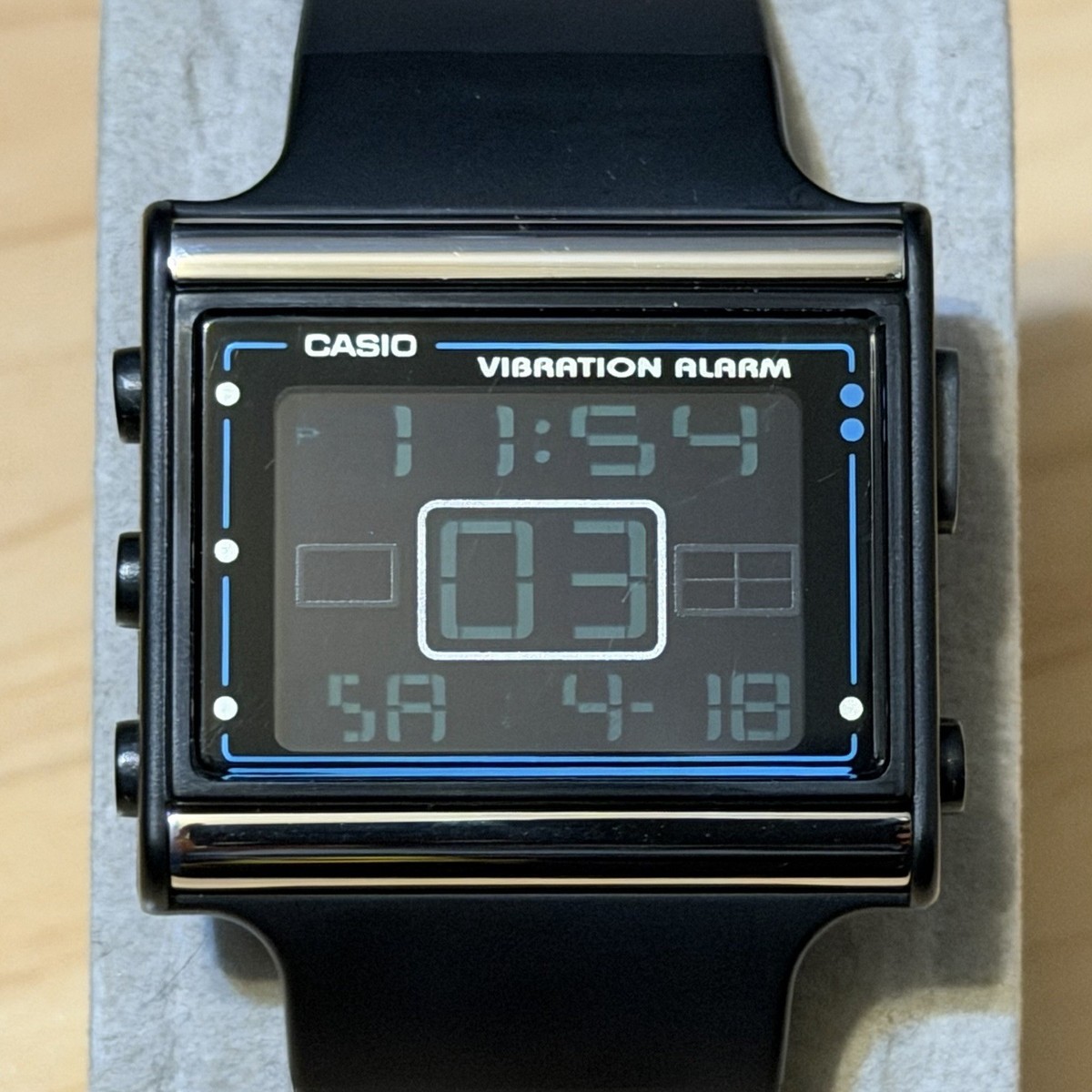 Casio Poptone LDF-10-1AV Vibration Alarm Digital Watch 3036 Module