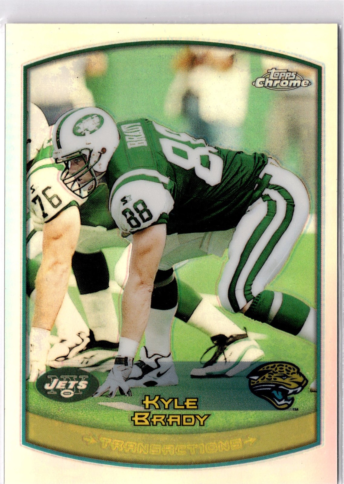 1999 Topps Chrome #66 Kyle Brady Refractors (AF)