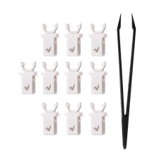 10 Pcs White Repair Push to Lock Latches For Synology Type D3, D5, or D6 Trays