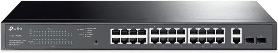 24-Port PoE Switch w/ 2  Gigabit Ports - Image 3 of 4