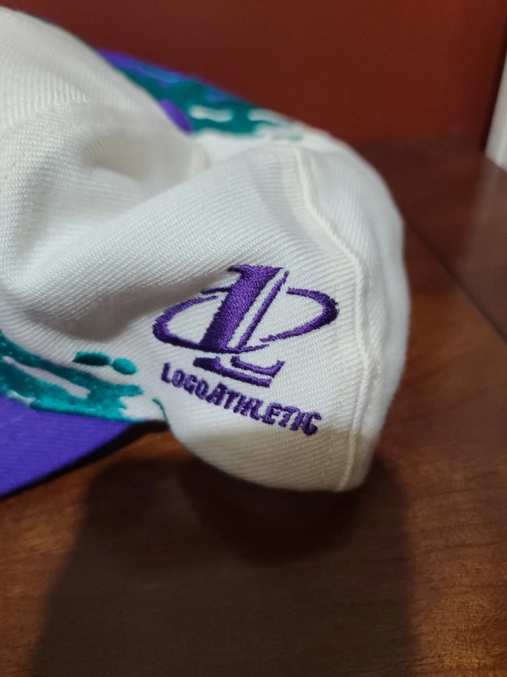 VTG Indianapolis Indy 500 Splash 1996 Logo 7 Athletic SnapBack Hat - Image 4 of 4