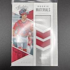 Panini 2020 Absolute Tres Barrera ARM-TB Nationals Rookie player worn insert