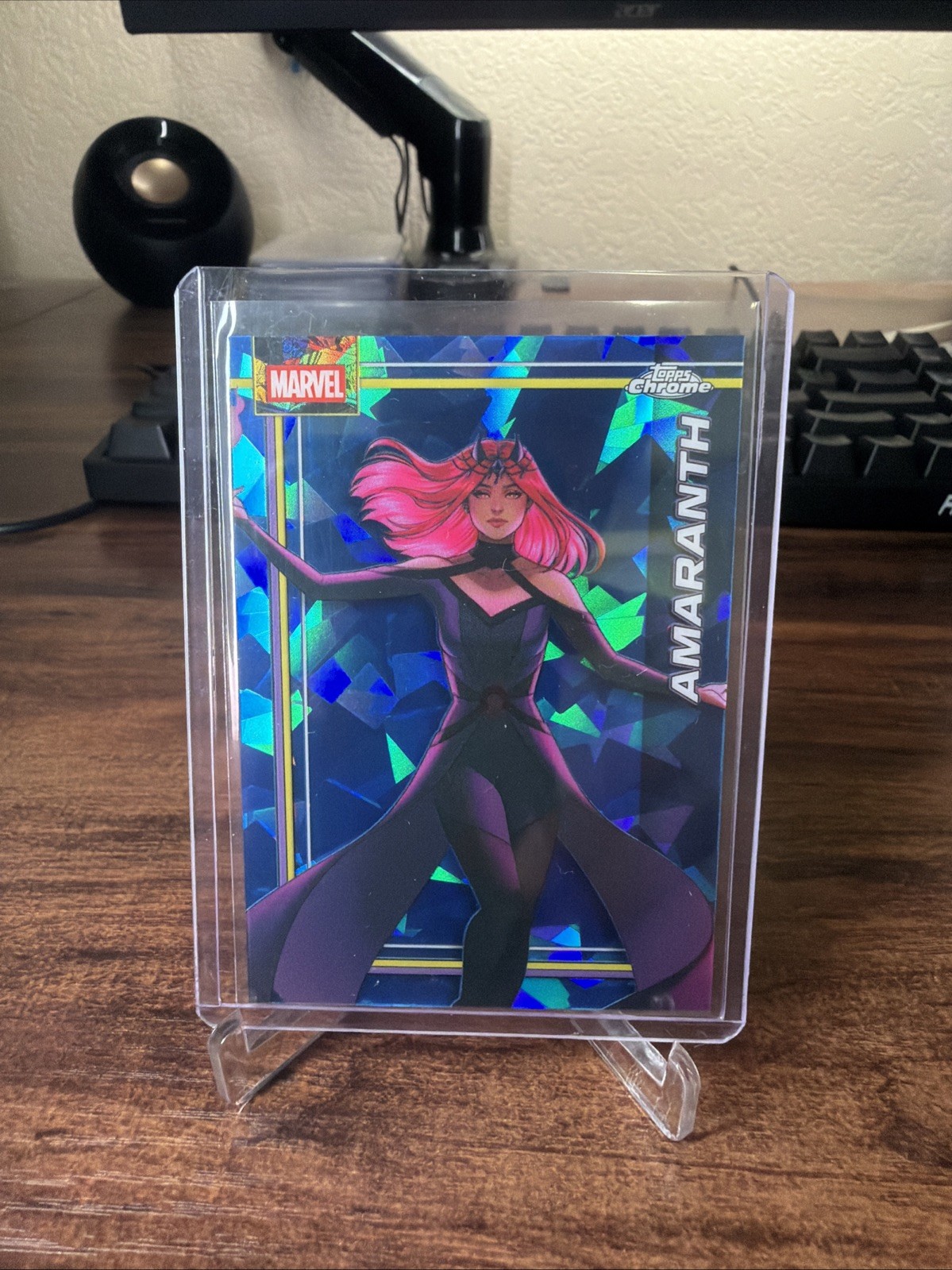 2026 Marvel Topps Chrome Sapphire Amaranth #004