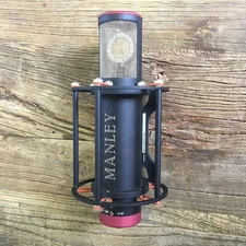 Manley Reference Cardioid Tube Microphone 100V Used for Studio Vocal Recording