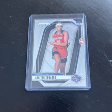 2024 Panini WNBA Prizm AALIYAH EDWARDS Mystics ROOKIE BASE #142