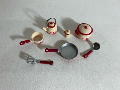 Calico critters/sylvanian families Vintage Kitchen Cookware
