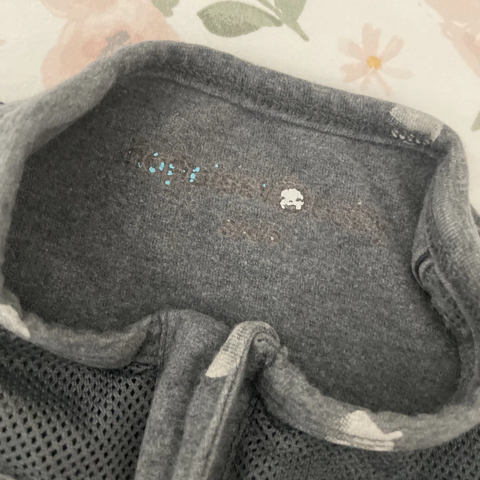 HAPPIEST BABY SNOO Sleep Sack Swaddle Size Small (5-12 lbs) Dark Gray Planets - Image 2 of 4