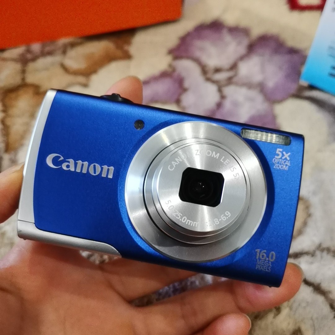 Canon PowerShot A2600 Digital Camera 16.0MP 5xOptical Zoom with