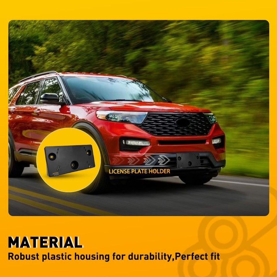 For 11-15 Ford Explorer Front Bumper Tow Hook License For 11-15 Ford Explorer Front Bumper Tow Hook License