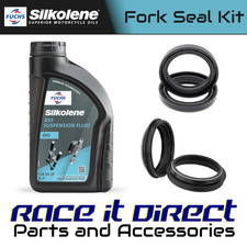 Fork Oil Seal Dust Seal Kit For KTM 640 LC4 ENDURO 2004-2006 Silkolene