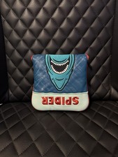 Taylormade Vault Spider X Jaws Shark Mallet Putter Cover EUC RARE