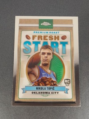 2025 Topps Chrome Nikola Topic #FS-9 Fresh Start Oklahoma