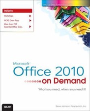 Microsoft Office 2010 On Demand by Steve Johnson