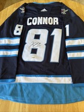 Kyle Connor Winnipeg Jets Autographed Jersey JSA Certified