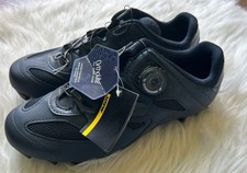 Scarpe Mavic Crossmax Elite uomo taglia 7,5 donna 8,5 mountain bike blu scuro NUOVE!