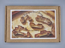 Cute 4 pcs. Airplane, Ship, Train, Bus shaped S.S. Cookie Cutters/Moulds 