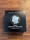 2021 CARSON CITY Morgan Silver Dollar with CC Privy Mark in OGP 21XC
