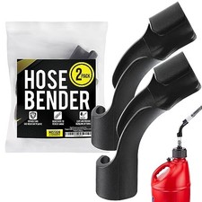 Hose Bender - 2 Pack, Black Petroleum-Resistant Fuel Hose Bender - Gas Can