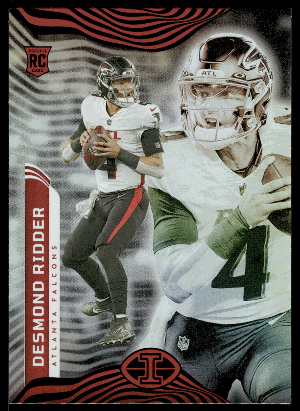 2022 Panini Illusions - Retail Desmond Ridder Rookie Atlanta Falcons #3