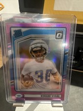 2024 Panini Donruss - Rated Rookie Kimani Vidal #355 Optic Preview Pink Prizm RC