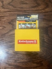 Vintage NOS Kodak Kodachrome II Super 8 Color Movie Film 50 Ft 15m KA464 Type A