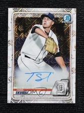 2020 Bowman Chrome Mega Box Chrome Mojo Auto Tarik Skubal #BCMA-TS Auto 0xu5