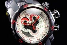 Invicta Men's 53.7mm Reserve Venom SWISS Chronograph GREY/STEEL Tone Watch