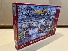 HoP House of Puzzles Mountain Rescue - Oakridge Collection 1000 piece jigsaw