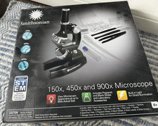 Smithsonian 150x/450x/900x Microscope Kit