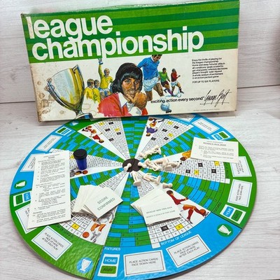Vintage 70er Jahre League Championship Fußball Brettspiel George beste Ersatzteile
