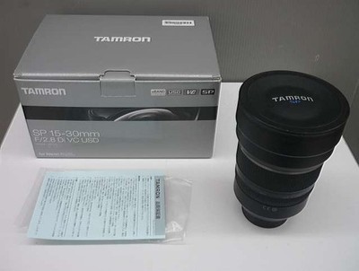 Tamron 15-30mm f/2.8 Di VC USD Wide Angle Zoom Lens for DSLR Image Stabilization