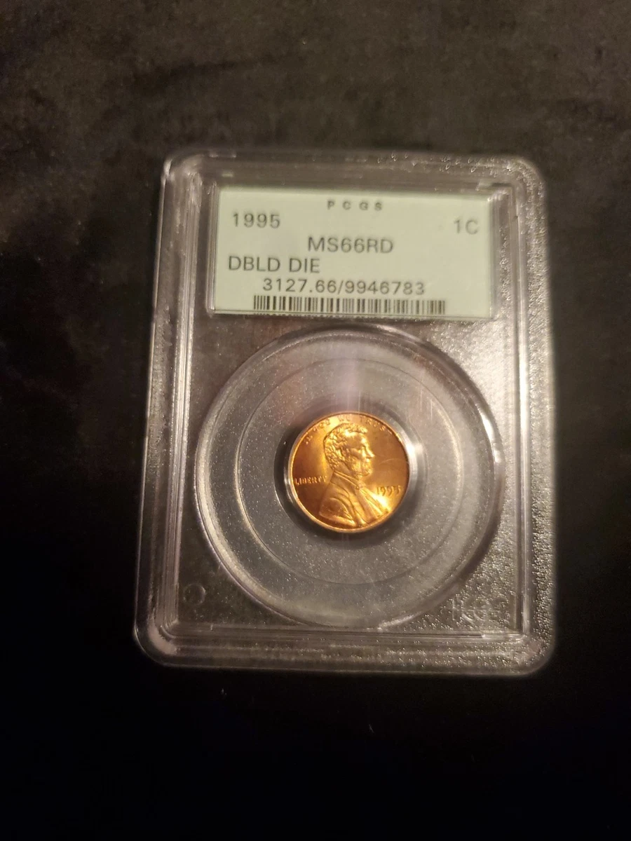 PCGS Certified MS 66 Graded 1995 Lincoln Memorial Small Cents