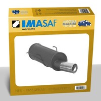 Imasaf Auspuff Sportauspuff für Citroen Saxo 1.0-1.6 Euro2 (Ausser Vts) 1X90Mm