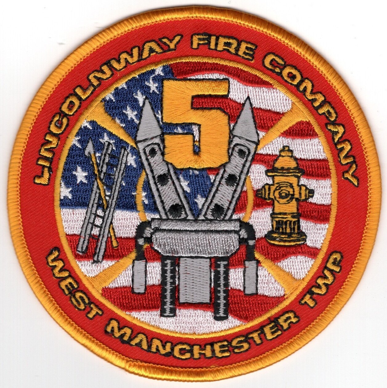 Lincolnway West Manchester Township York County Pennsylvania PA Patch Fire 5 eBay