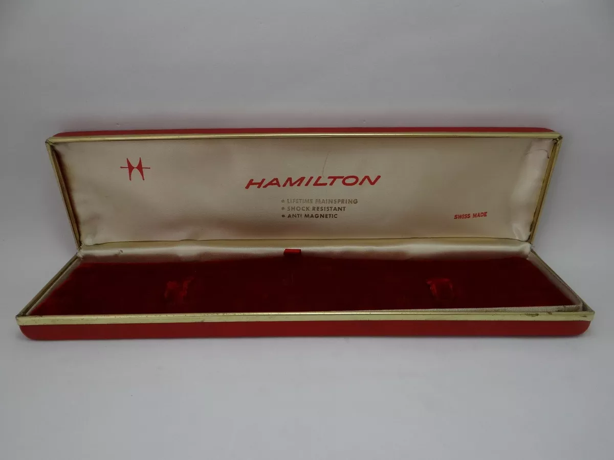 Hamilton watch best sale box