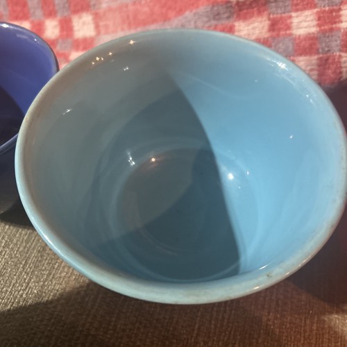 Vernon Kilns Set of 5 Nesting Mixing Bowls Early California Authentic Vernonware - Picture 7 of 13